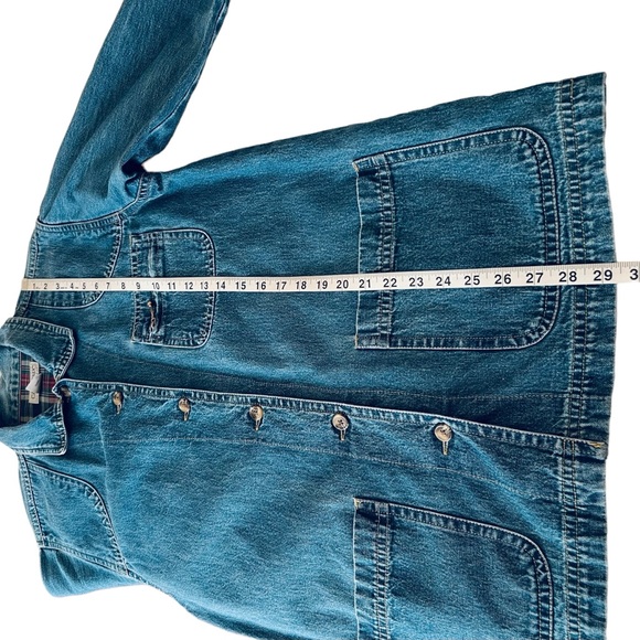 Cabin Creek Denim Chore Jacket Size Medium - Picture 6 of 9